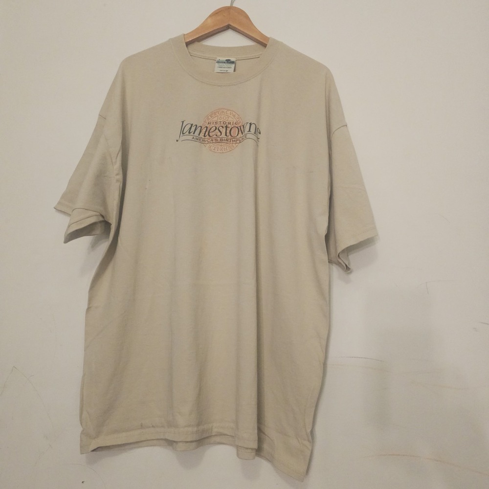 Vintage 1990s XL Historic Jamestowne America's Birthplace TshirtEastern National